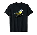 Blaumeise Vogel Beobachten Singvögel Meise Geschenk T-Shirt