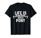 Pony Life Mini-Pferde Miniatur-Pferdeliebhaber T-Shirt