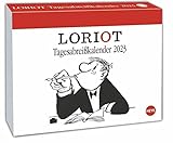 Loriot Tagesabreißkalender 2023 - kultiger Humor-Tischkalender - perforierte Seiten - zum Aufstellen oder Aufhängen - 320 Seiten - 14 x 11 cm