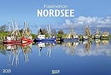 Faszination Nordsee 2021: Großer Foto-Wandkalender von der Küste und der Nordsee in Deutschland. PhotoArt Panorama Querformat: 58x39 cm.