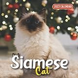 Siamese Cat Calendar: Beautiful 2023 Calendar Gift for Family, Friends and Yourself - Thick Paper - Home & Office Organizer - Large Monthly Grid - Bonus last 6 months of 2022