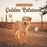 Golden Retriever Kalender: kalender 2023 - 8.5x8.5 inches - Geschenke für Familie und Freunde