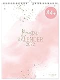 A4+ Bastelkalender 2022 [Blush] von Trendstuff by Häfft | Fotokalender, DIY-Kalender, Kreativ-Kalender, Geburtstags-Kalender zum Selbstgestalten | nachhaltig & klimaneutral