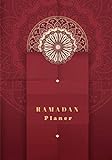 Ramadan planer: islamischer kalender ramadan tagebuch -rot-: Verse aus dem Koran, To do list, Ziele, Koran-Tracker…- geschenke für kinder , Männer und Frauen