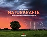 Naturkräfte Kalender 2023, Wandkalender / Panoramakalender im Querformat (54x42 cm) - Landschaftskalender / Wetterkalender