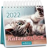 Miniwochenkalender Katzenglück 2022