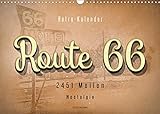 Route 66 - 2451 Meilen Nostalgie (Wandkalender 2022 DIN A3 quer) [Calendar] Roder, Peter