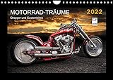 Motorrad-Träume – Chopper und Custombikes (Wandkalender 2022 DIN A4 quer)