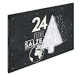 Salz-Adventskalender - Großer Kalender mit 24 verschiedenen Salzen aus aller Welt