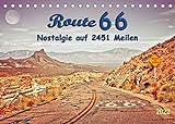 Nostalgie auf 2451 Meilen - Route 66 (Tischkalender 2022 DIN A5 quer)