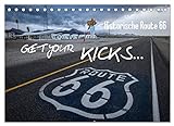 Route 66 (Tischkalender 2023 DIN A5 quer), Calvendo Monatskalender