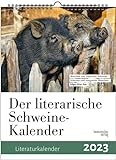 Der literarische Schweine-Kalender 2023