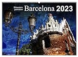 Barcelona (Wandkalender 2023 DIN A2 quer), Calvendo Monatskalender