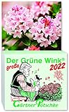 Gärtner Pötschkes Der GROSSE Grüne Wink Tages-Gartenkalender 2022: Maxiausgabe