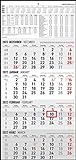 4-Monatskalender 2023 - Büro-Kalender 30x63 cm