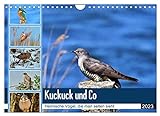 Kuckuck und Co - Heimische Vögel, die man selten sieht - Jahresplaner 2023 (Wandkalender 2023 DIN A4 quer), Calvendo Monatskalender