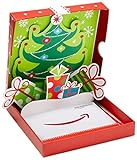 Amazon.de Geschenkkarte in Geschenkbox (Weihnachtsbaum Pop-Up)