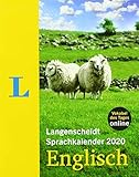 Langenscheidt Sprachkalender 2020 Englisch: Abreißkalender