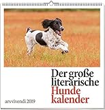 Wandkalender: Der große literarische Hundekalender 2019. Vierfarbig, Format 50 x 50 cm
