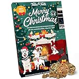 Tales & Tails® Adventskalender für Hunde, Weihnachtskalender für Vierbeiner mit 24 leckeren Kausnacks und Belohnungen