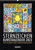 Sternzeichen-Kalender 2022 / Kunst-Kalender / 42 x 60 cm / Tamara Budnikova / PORTANDI